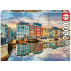 Puzzle Educa Puerto de Copenhage 2000 piezas