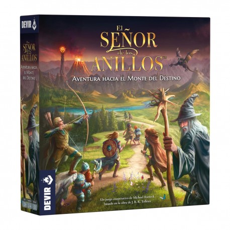 El Señor de los Anillos Aventura hacia el Monte del Destino