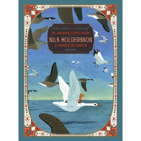 El maravilloso viaje de Nils Holgersson a través de suecia