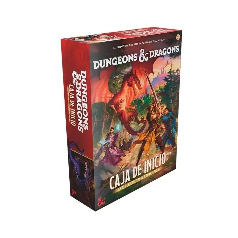 Caja de Inicio Dungeons & Dragons Héroes de las Tierra Fronterizas