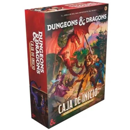 Caja de Inicio Dungeons & Dragons Héroes de las Tierra Fronterizas