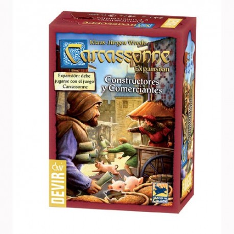 Carcassonne Comerciantes y Constructores
