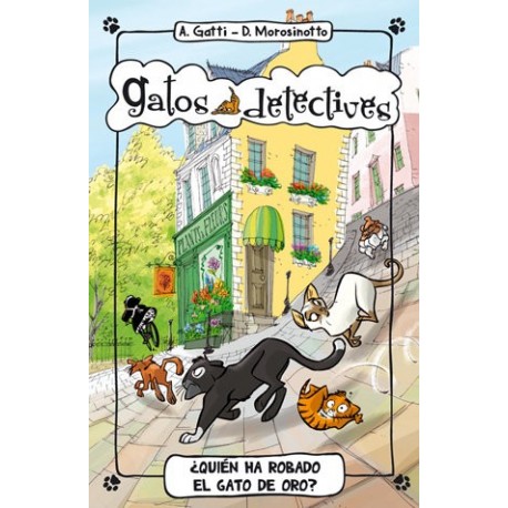 Gatos detectives - ¿Quién ha robado el gato de oro?